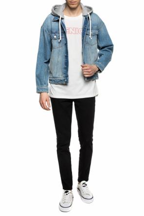 Denim jacket with tears and a detachable hood, zdjęcie 2 Denim jacket with tears and a detachable hood od Zadig & Voltaire